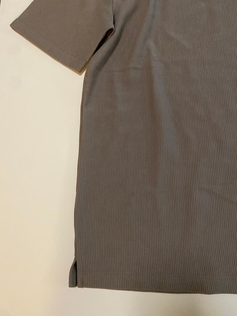 Playera cafe relaxed fit, Talla M, Hombre