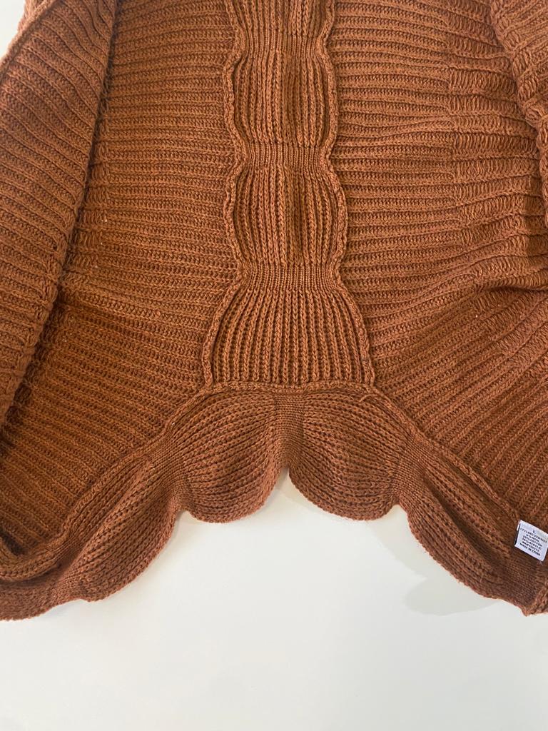 Sweater/chal tejido, Talla L, Mujer