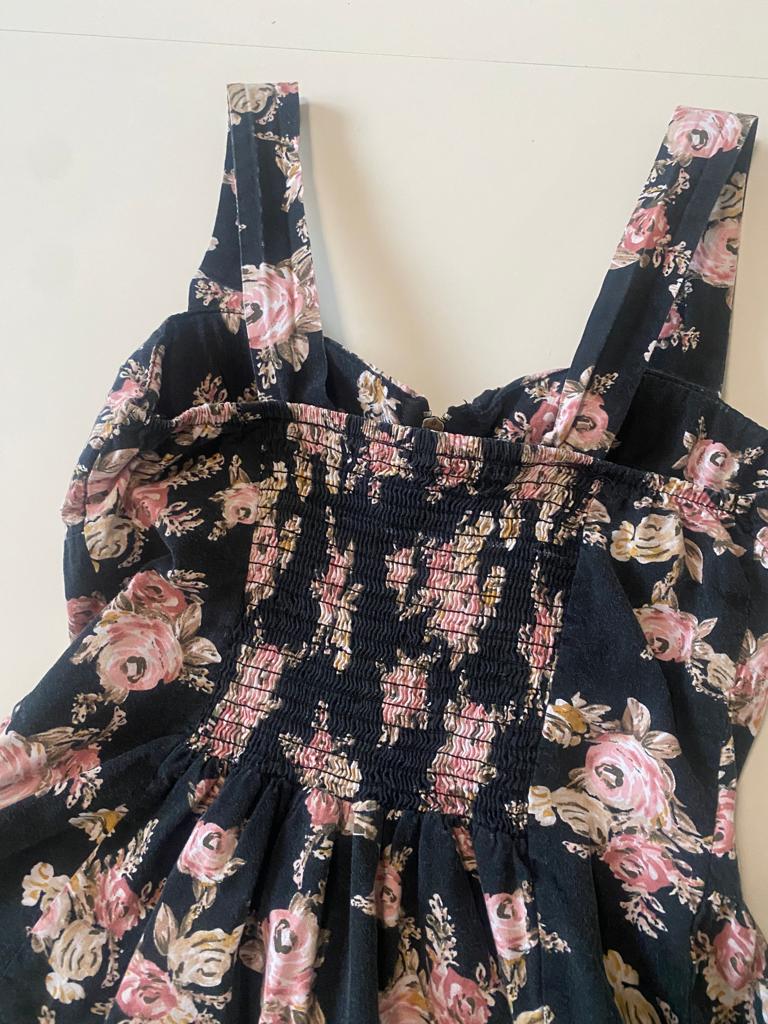 Bustier estampado, Talla S, Mujer