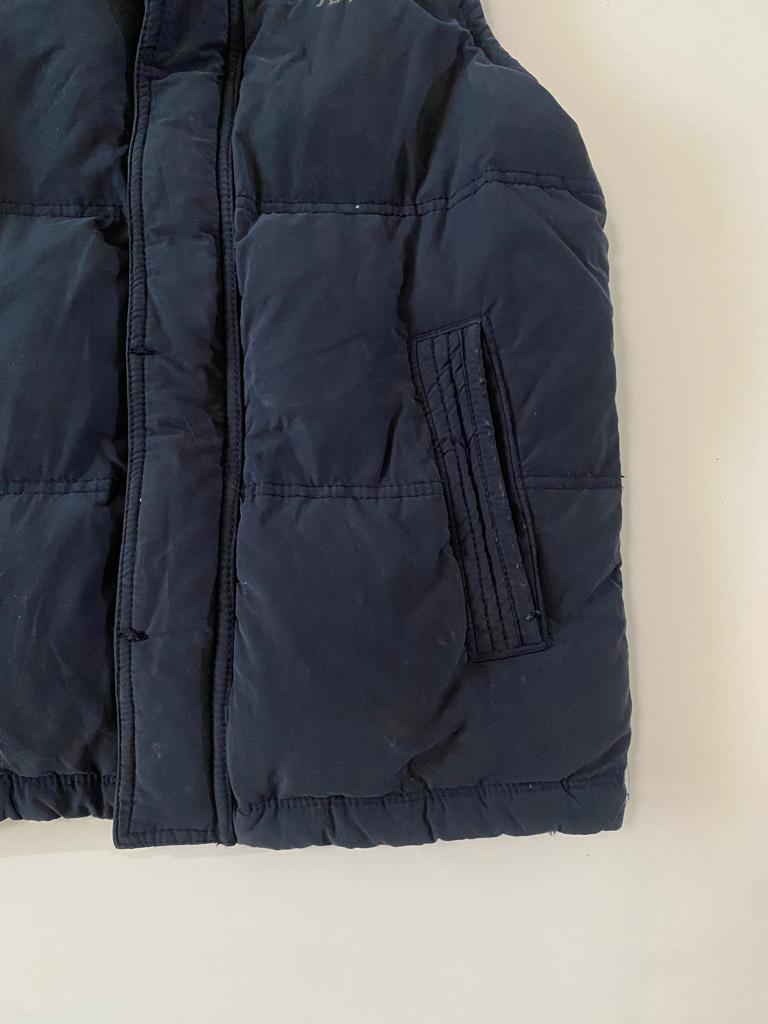Chaleco acolchado negro, Talla L, Hombre
