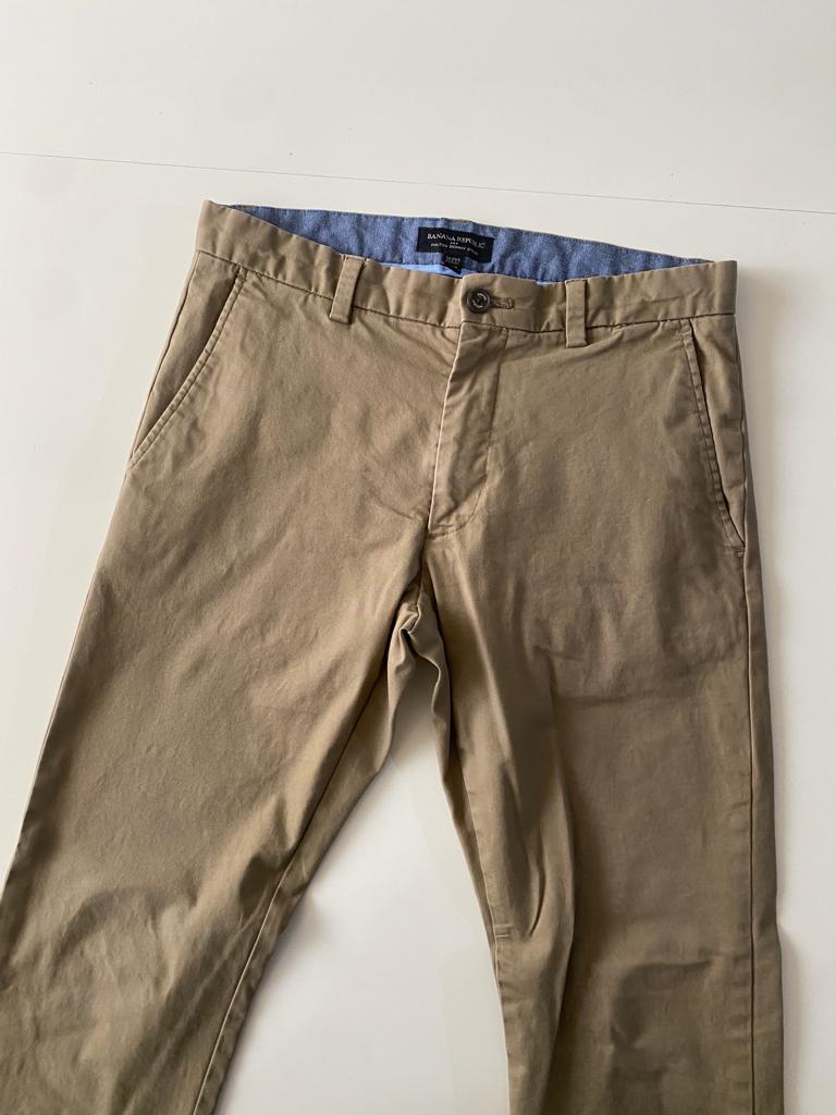 Pantalones chinos beige, Talla 31 x 32, Hombre