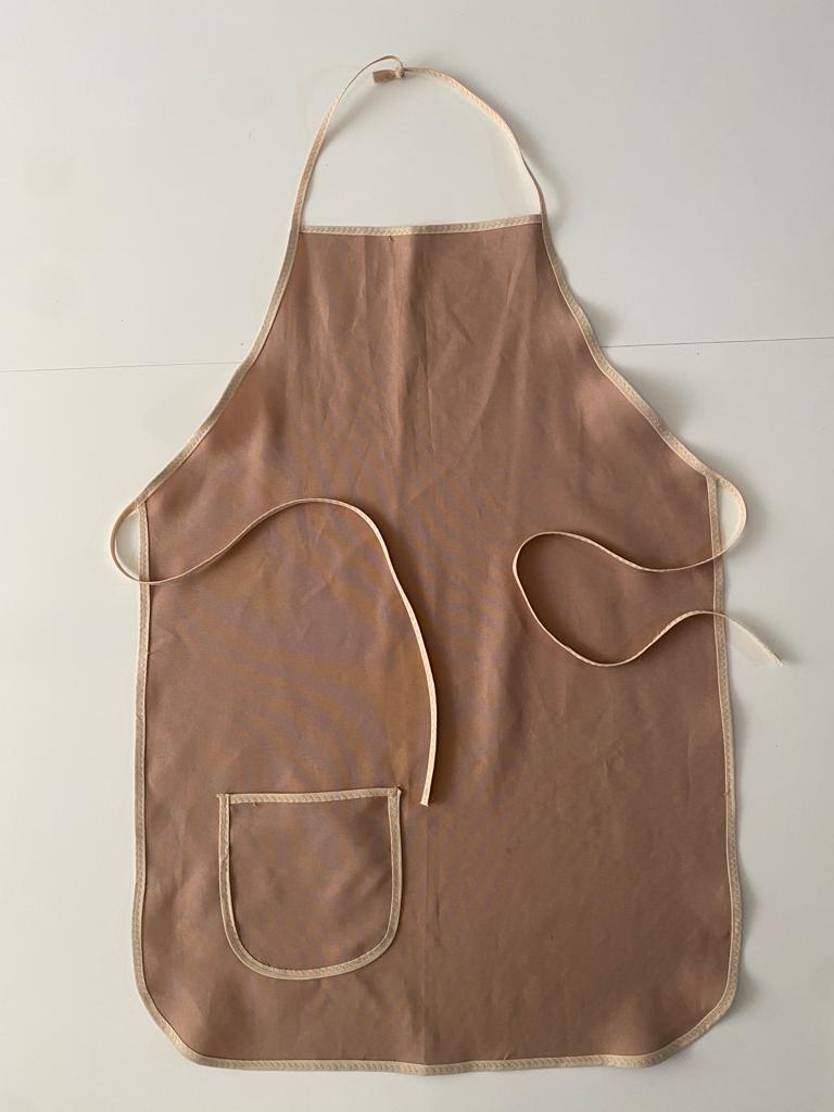 Mandil beige, Unitalla, Unisex