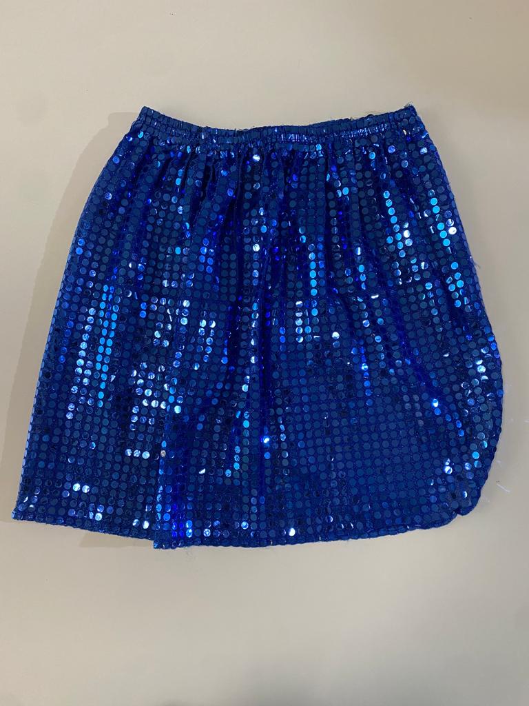 Falda de lentejuelas, Talla XS, Mujer
