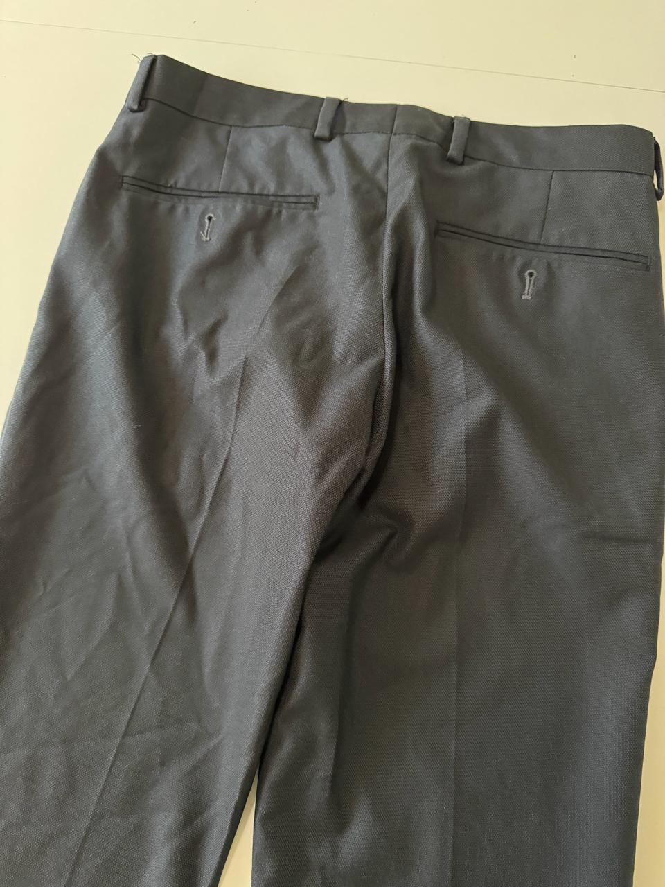 Pantalones de vestir negros, Talla 28, Hombre