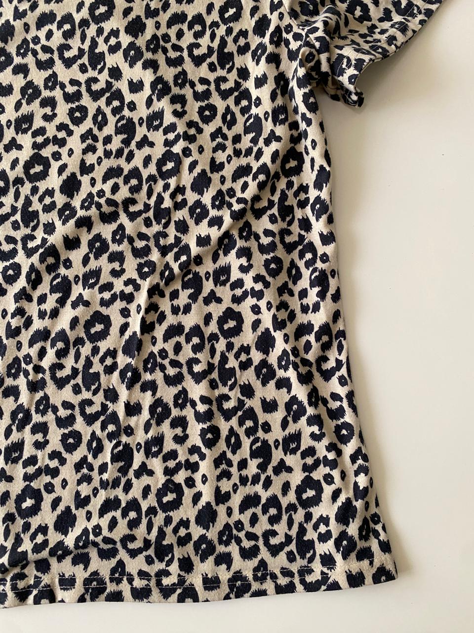 Playera animal print, Talla XL, Mujer