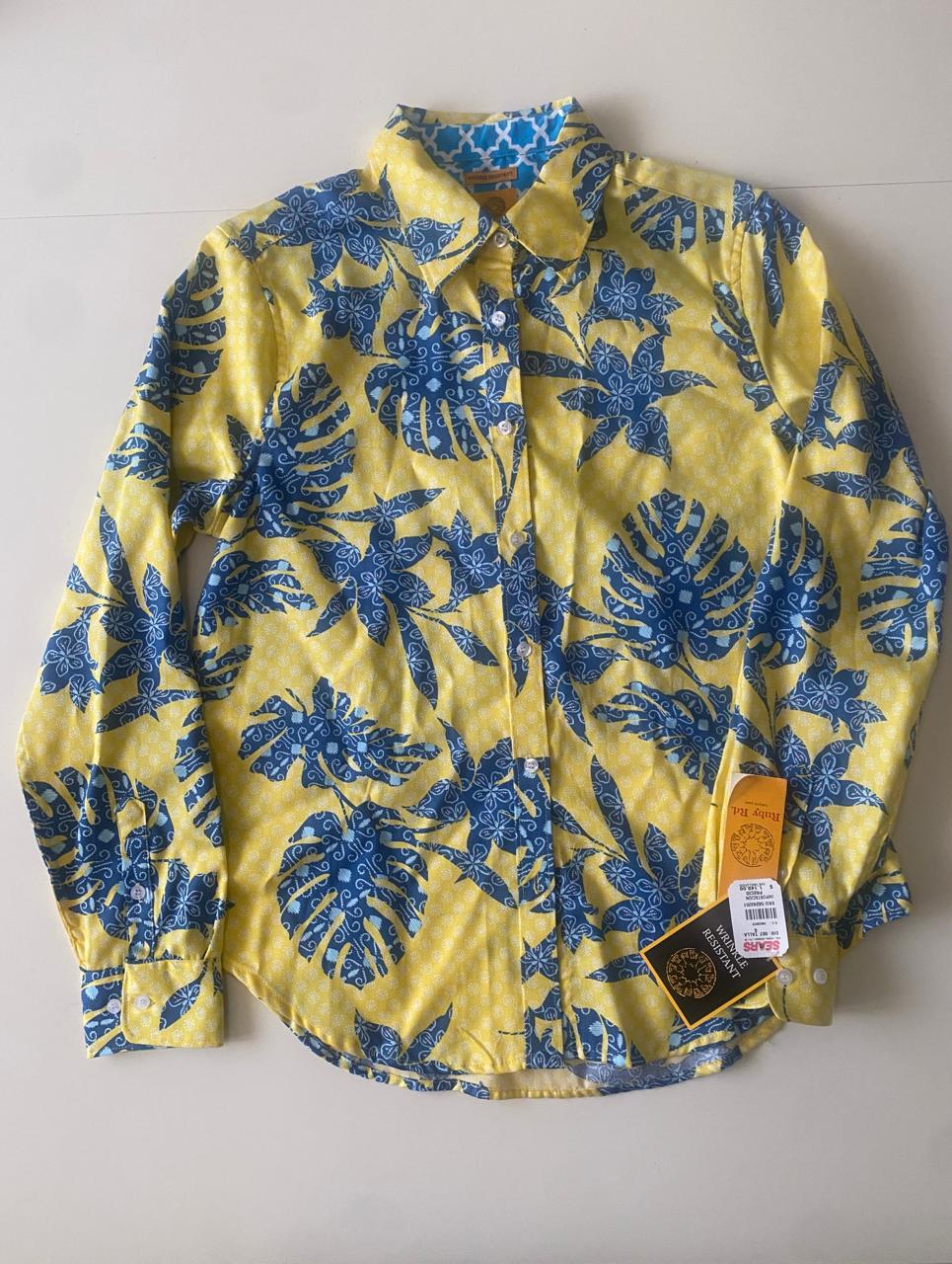 Camisa estampada, Talla 6, Mujer