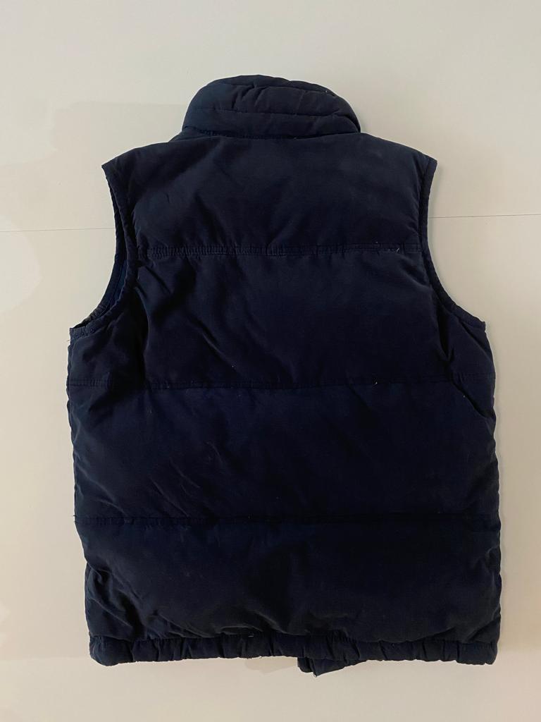 Chaleco acolchado negro, Talla L, Hombre