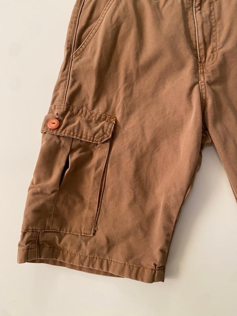 Shorts cargo cafe, Talla 30, Hombre