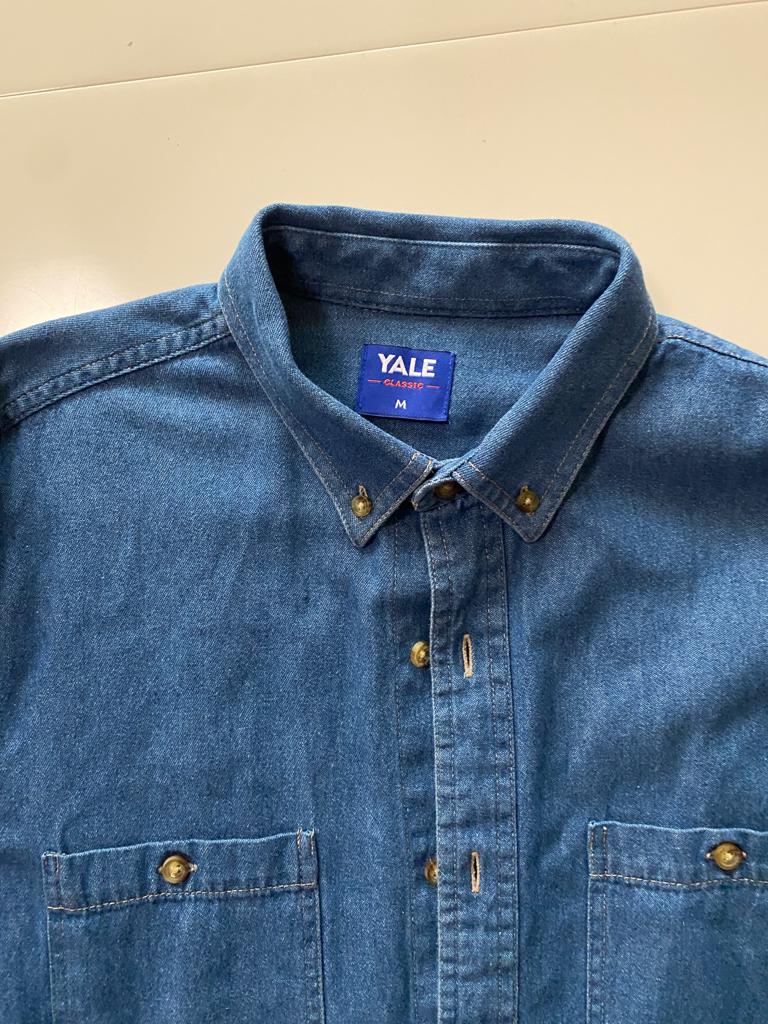 Camisa de mezclilla, Talla M, Hombre