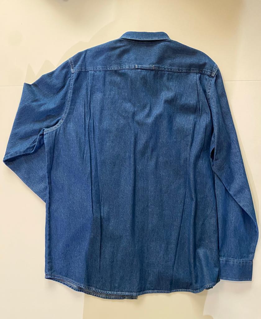 Camisa de mezclilla, Talla L, Hombre