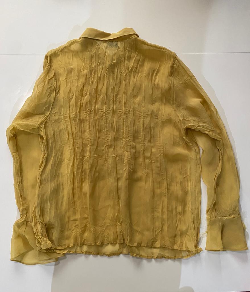 Camisa de gasa, Talla L, Mujer