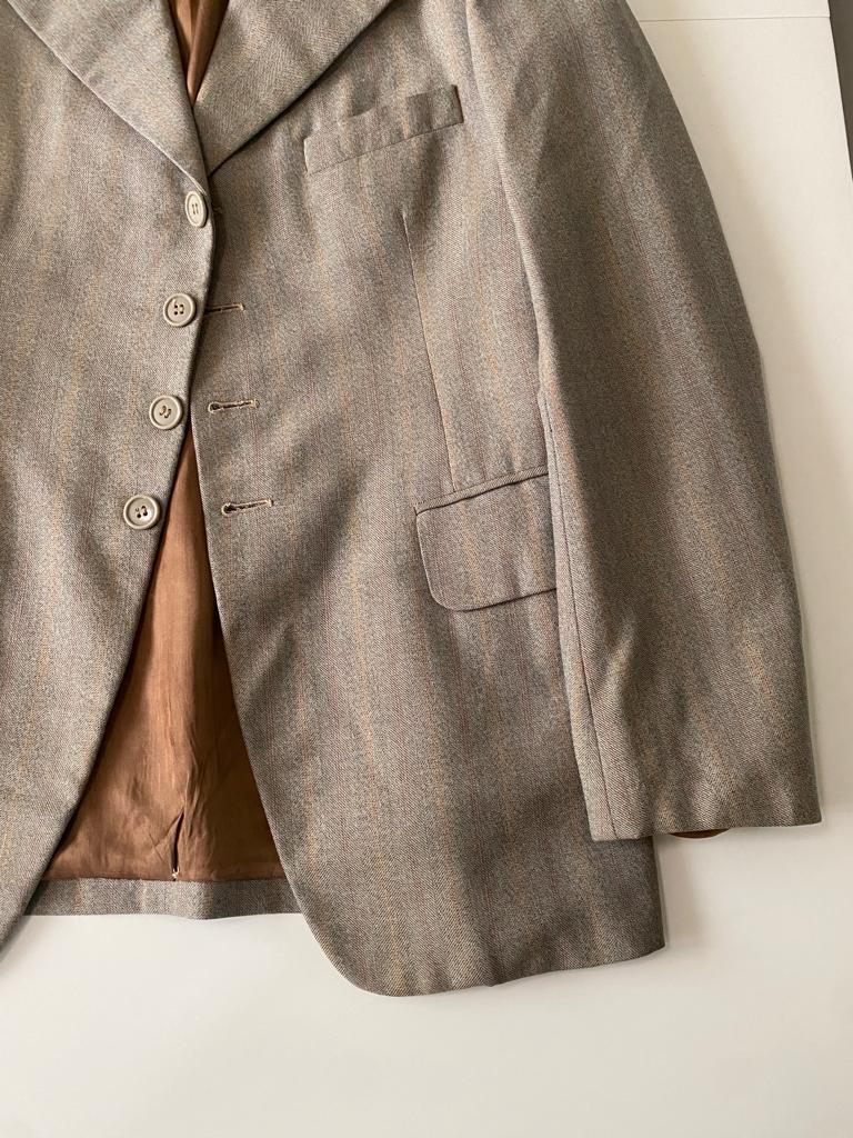 Solo RENTA Saco vintage beige, Talla M-L, Hombre