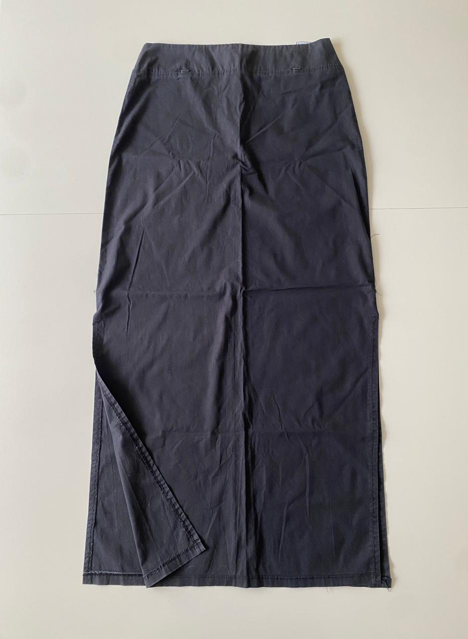Falda larga con abertura, Talla S, Mujer, J