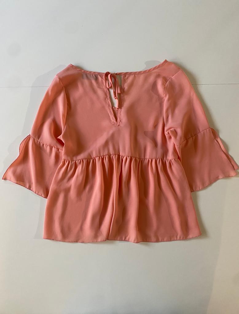 Blusa salmon, Talla S/M, Mujer