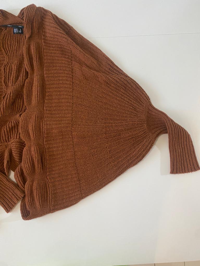 Sweater/chal tejido, Talla L, Mujer