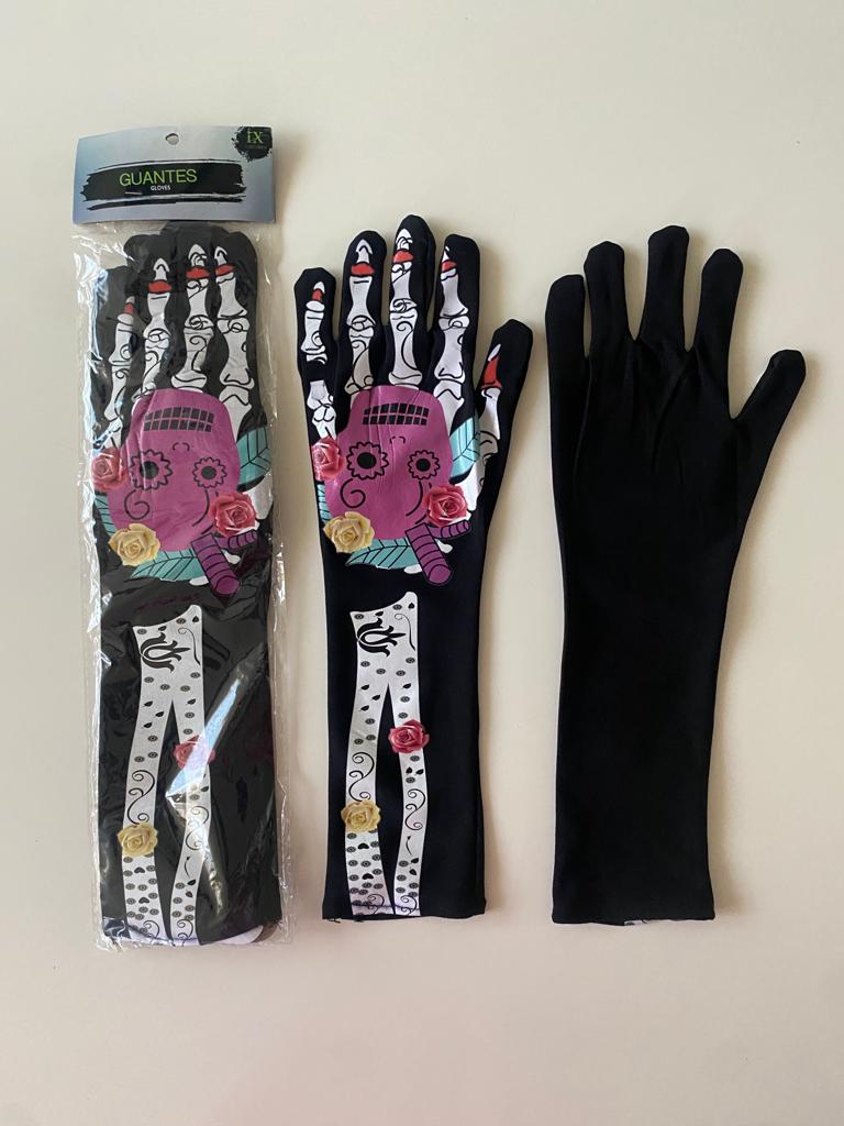 Guantes de calavera