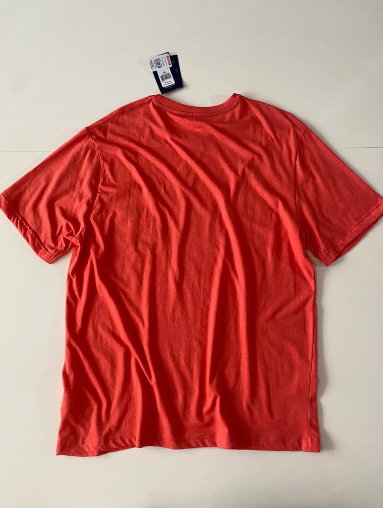 Playera lisa naranja, Talla XL, Hombre