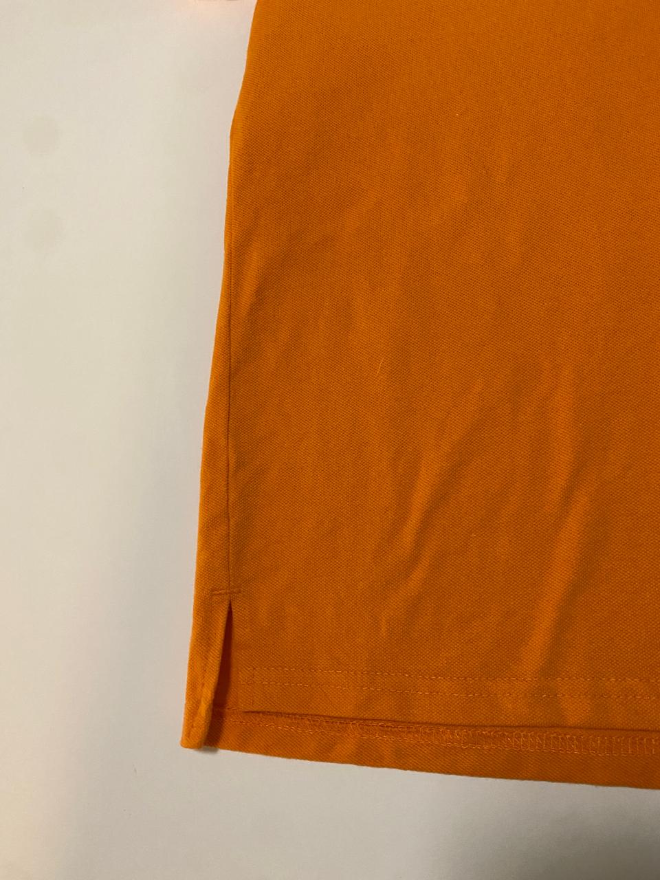 Polo naranja, Talla S, Mujer