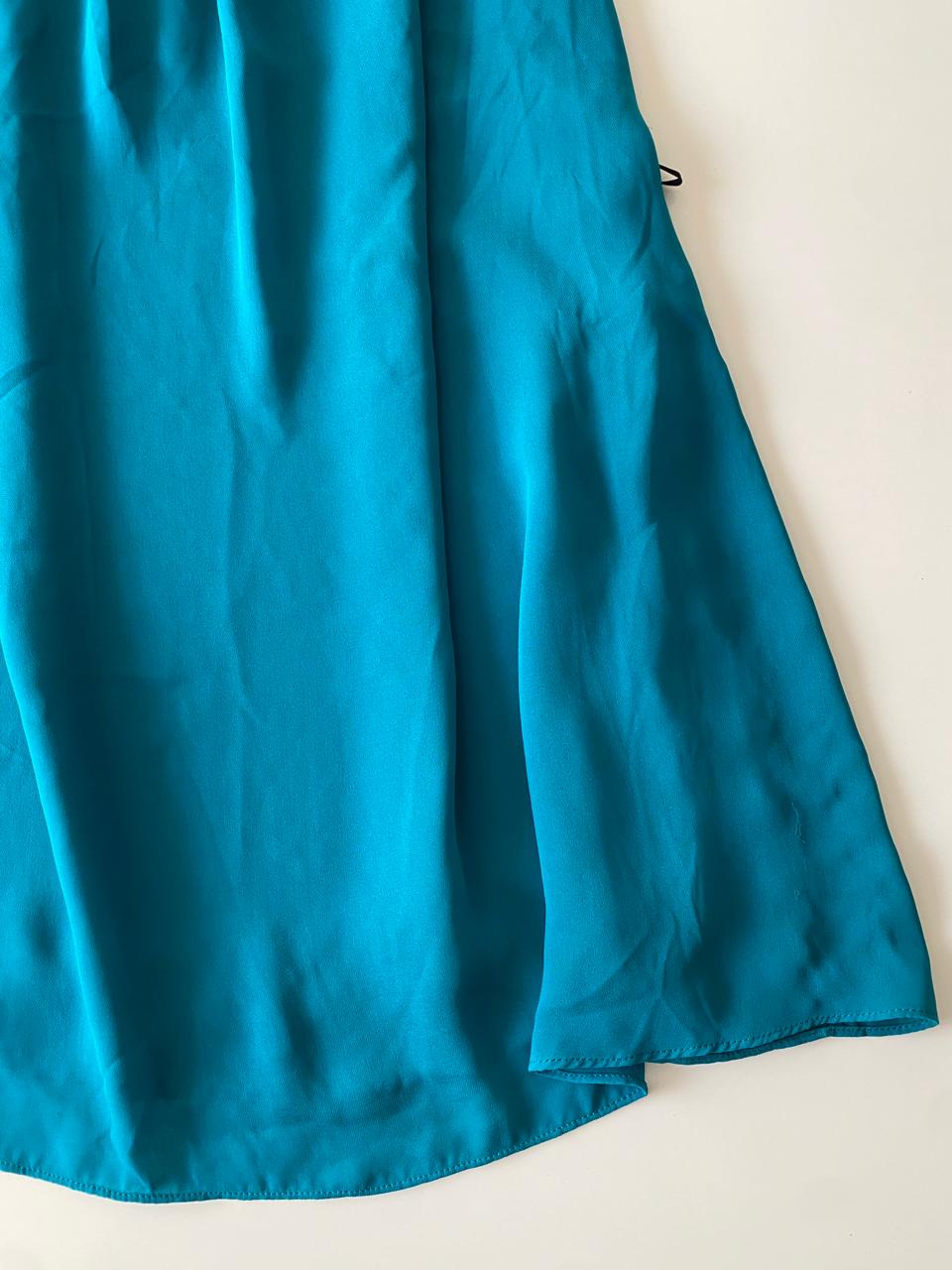 Vestido turquesa, Talla S, Mujer