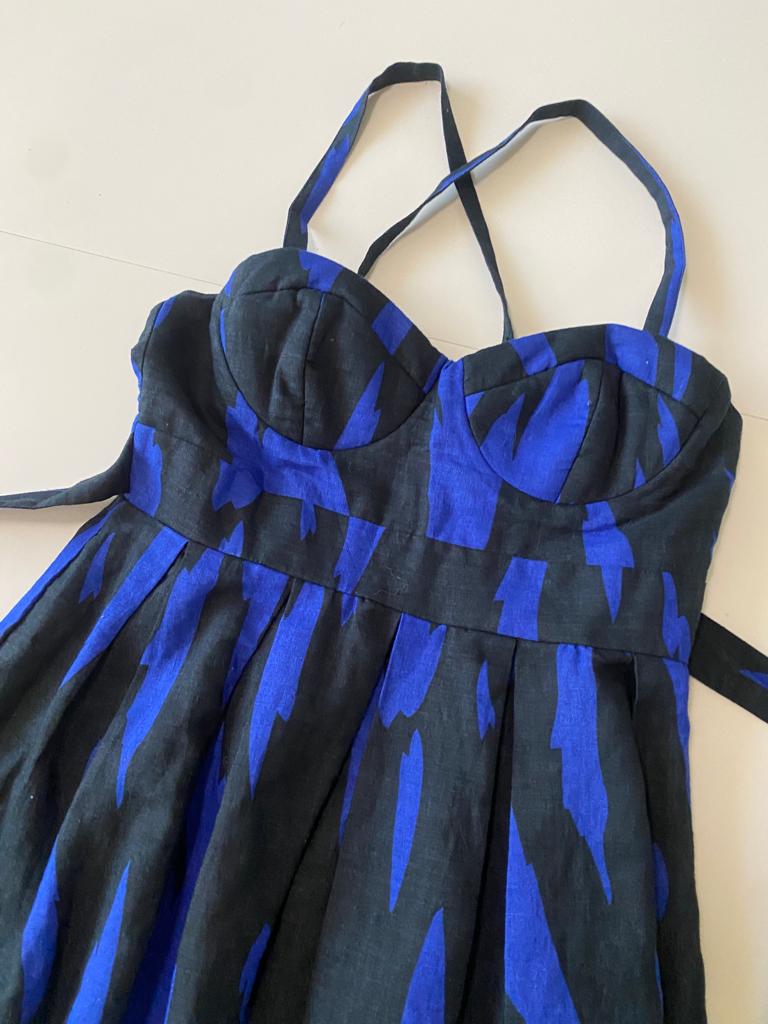 Blusa tipo bustier, Talla S, Mujer