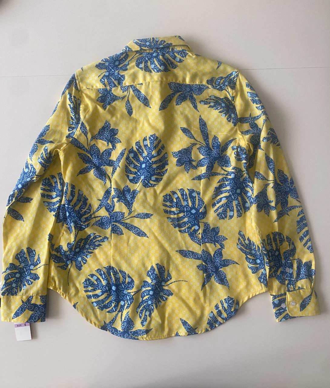 Camisa estampada, Talla 6, Mujer