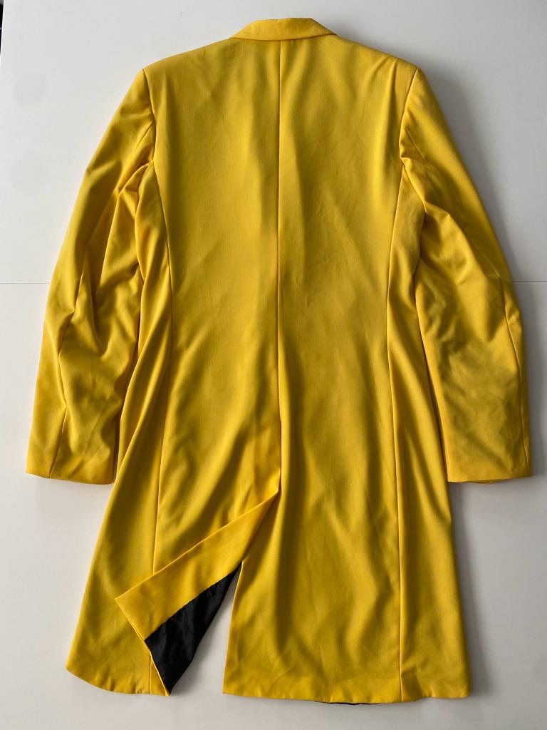 Frac amarillo, Talla M, Hombre