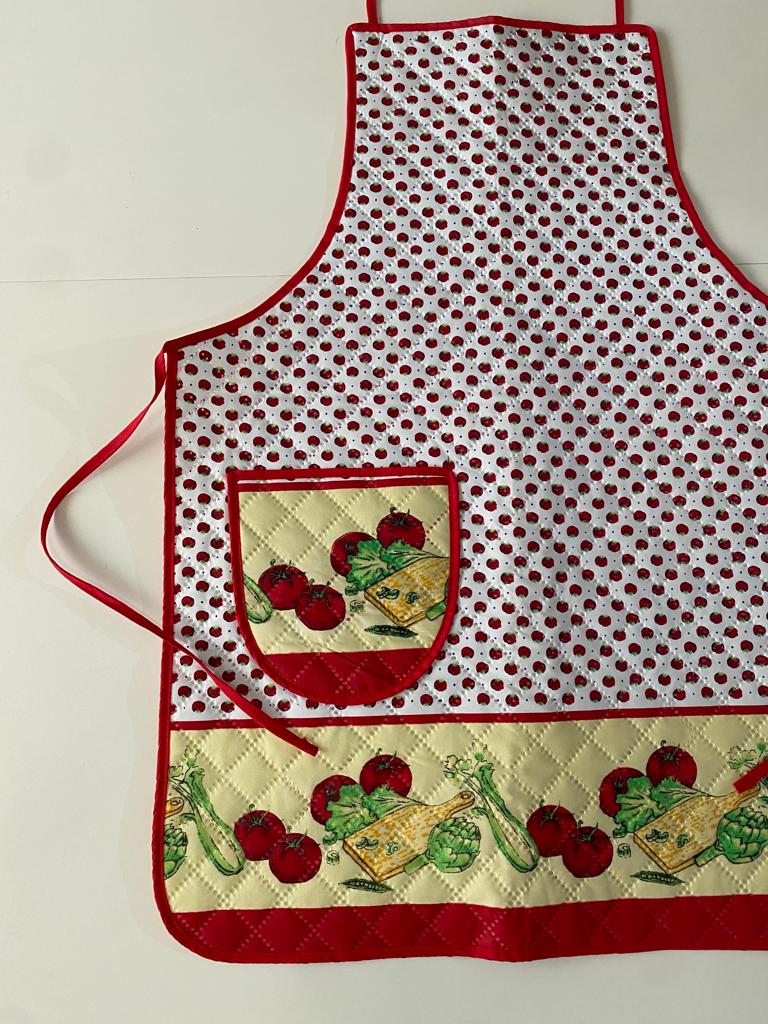Mandil acolchado de cocina, Unisex, Unitalla