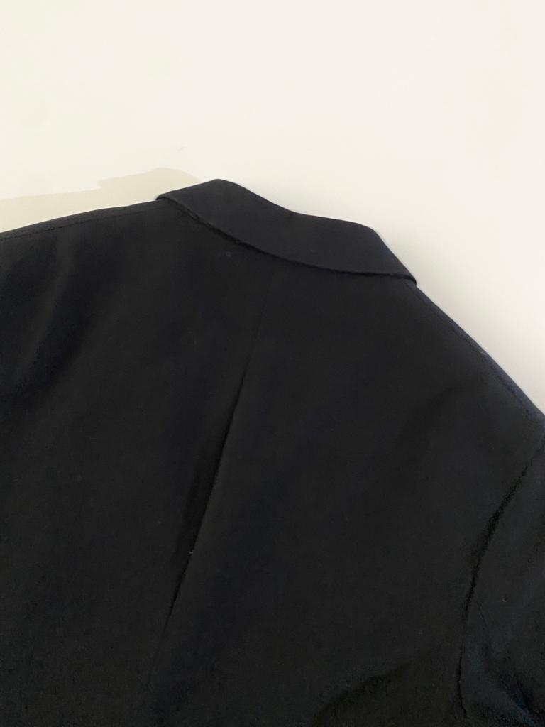 Blazer de 1 botón negro, Talla 48Mx, 38Usa, 48Eur, M Slim, Hombre
