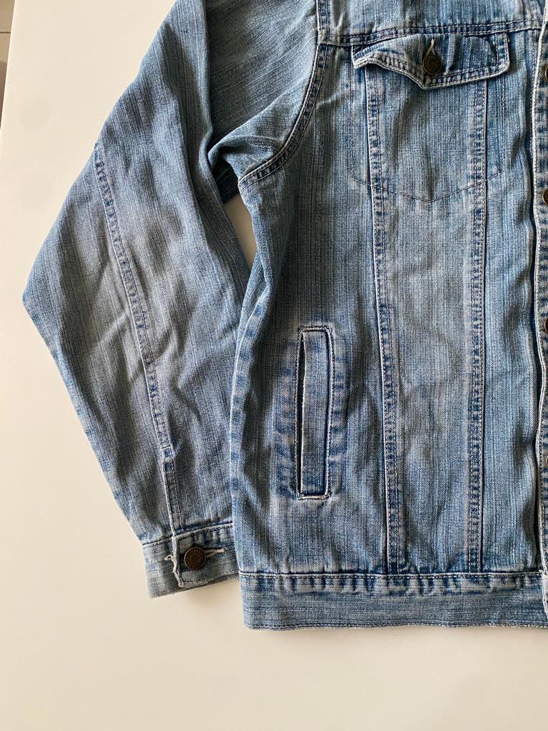 Chaqueta ligera de mezclilla, Talla M (EG 16/18), Mujer