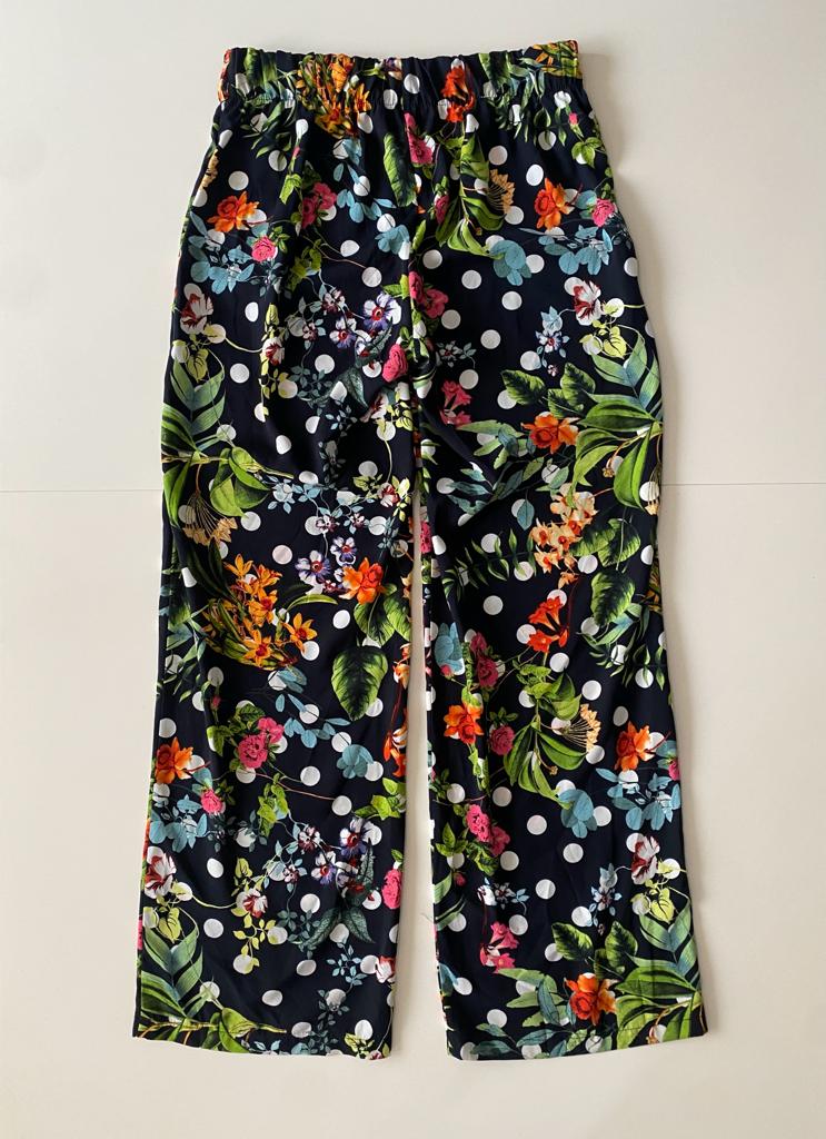 Pantalones estampados, Talla L, Mujer