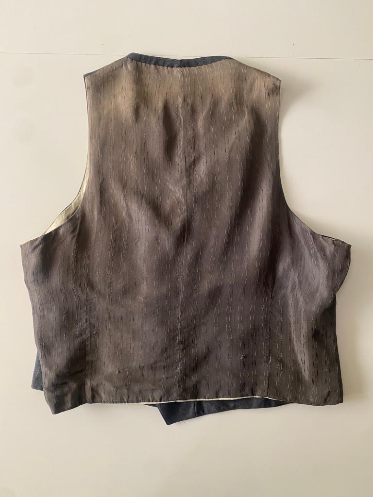 Solo RENTA Chaleco gris, Talla M/L, Hombre