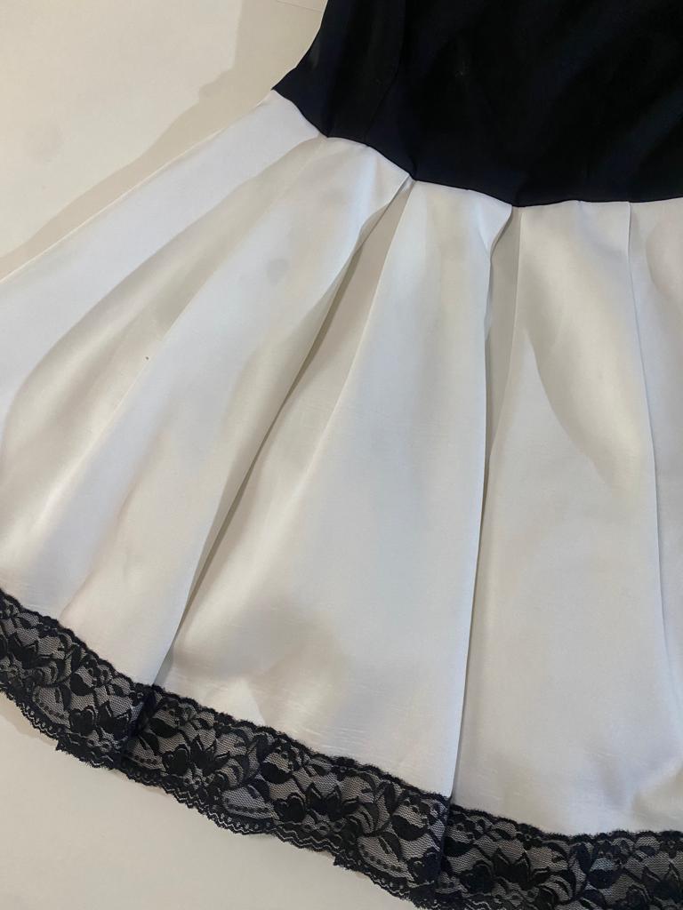 Vestido bicolor, Talla 14 años, Niña