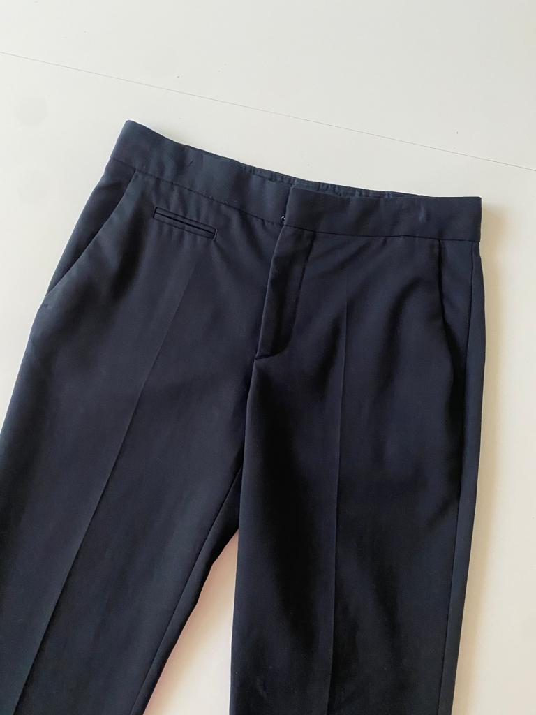 Pantalones de vestir negros, Talla 26Mx, 4Usa, Mujer