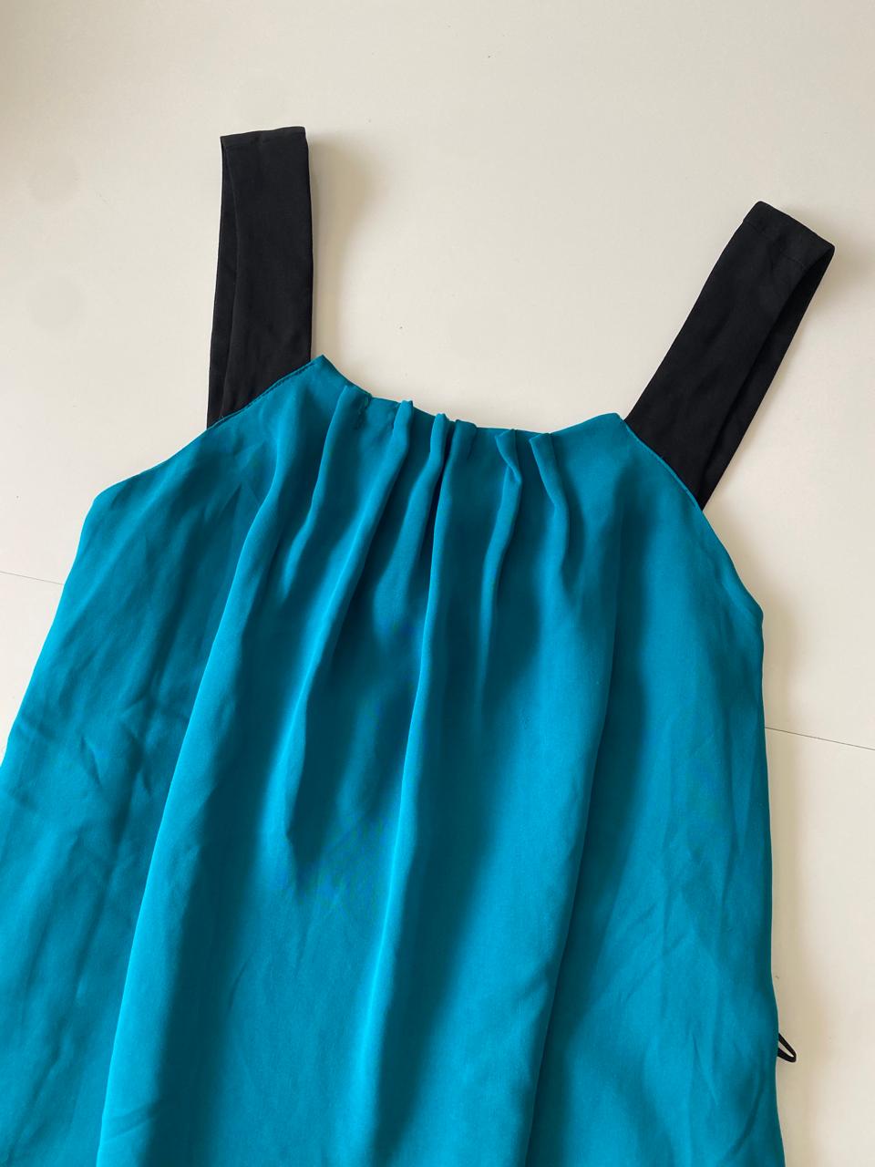 Vestido turquesa, Talla S, Mujer