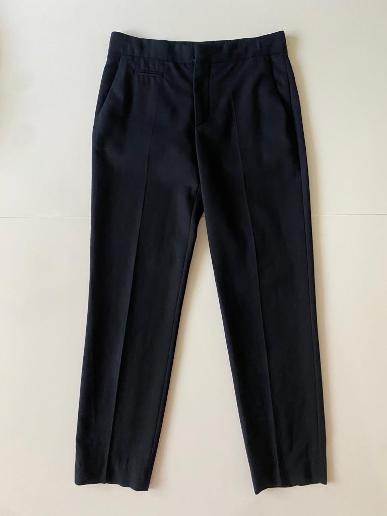 Pantalones de vestir negros, Talla 26Mx, 4Usa, Mujer