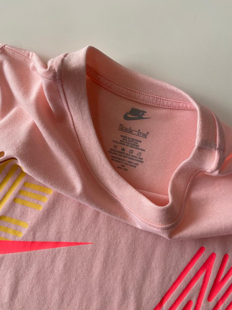 Playera deportiva rosa, Talla 6-7 años, Niña