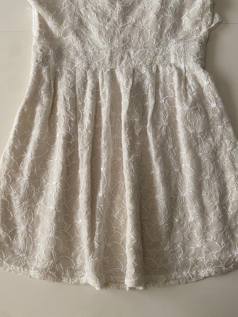 Vestido tirantes de encaje, Talla L, Mujer