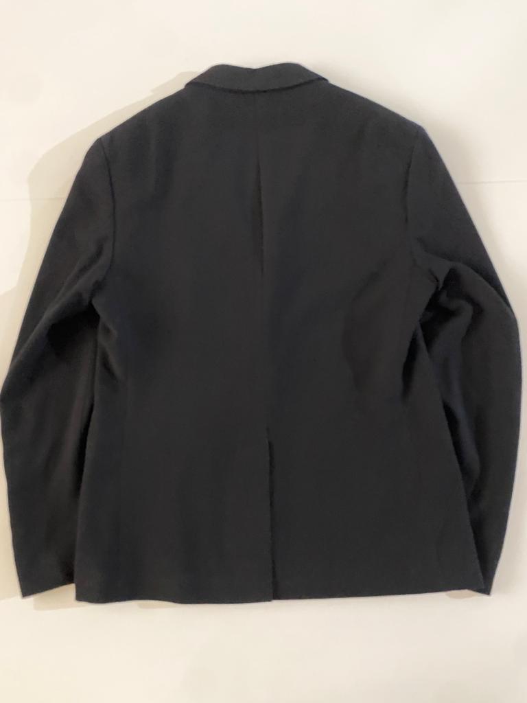 Blazer de 1 botón negro, Talla 48Mx, 38Usa, 48Eur, M Slim, Hombre