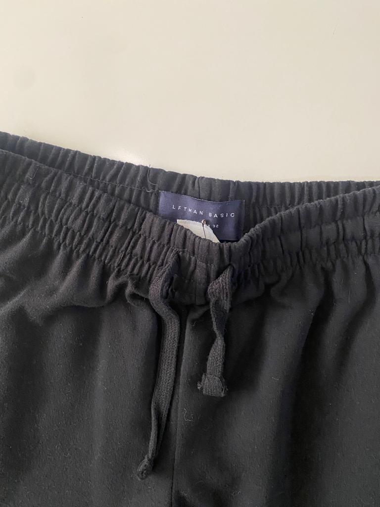Pants negros basicos, Talla L, 32, Hombre