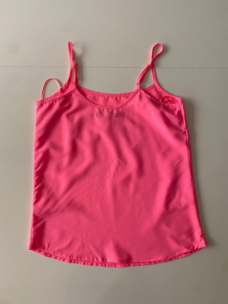 Blusa de tirantes fosfo, Talla 8, 36, M, Mujer