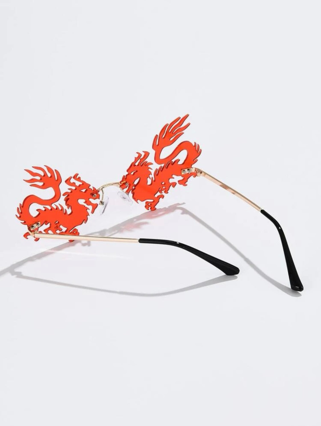 Gafas con diseño de dragon