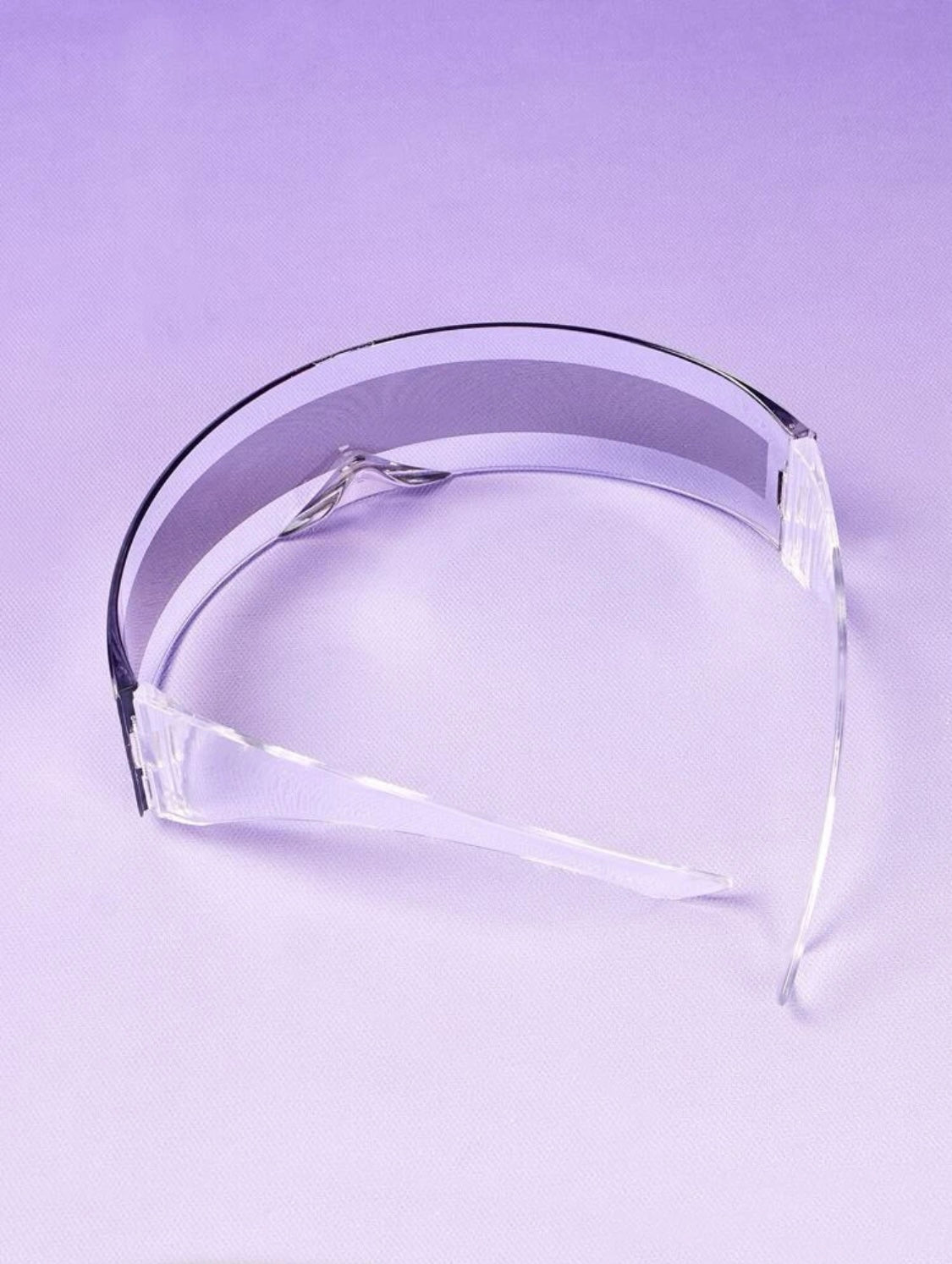 Gafas futiristas transparentes, NWT