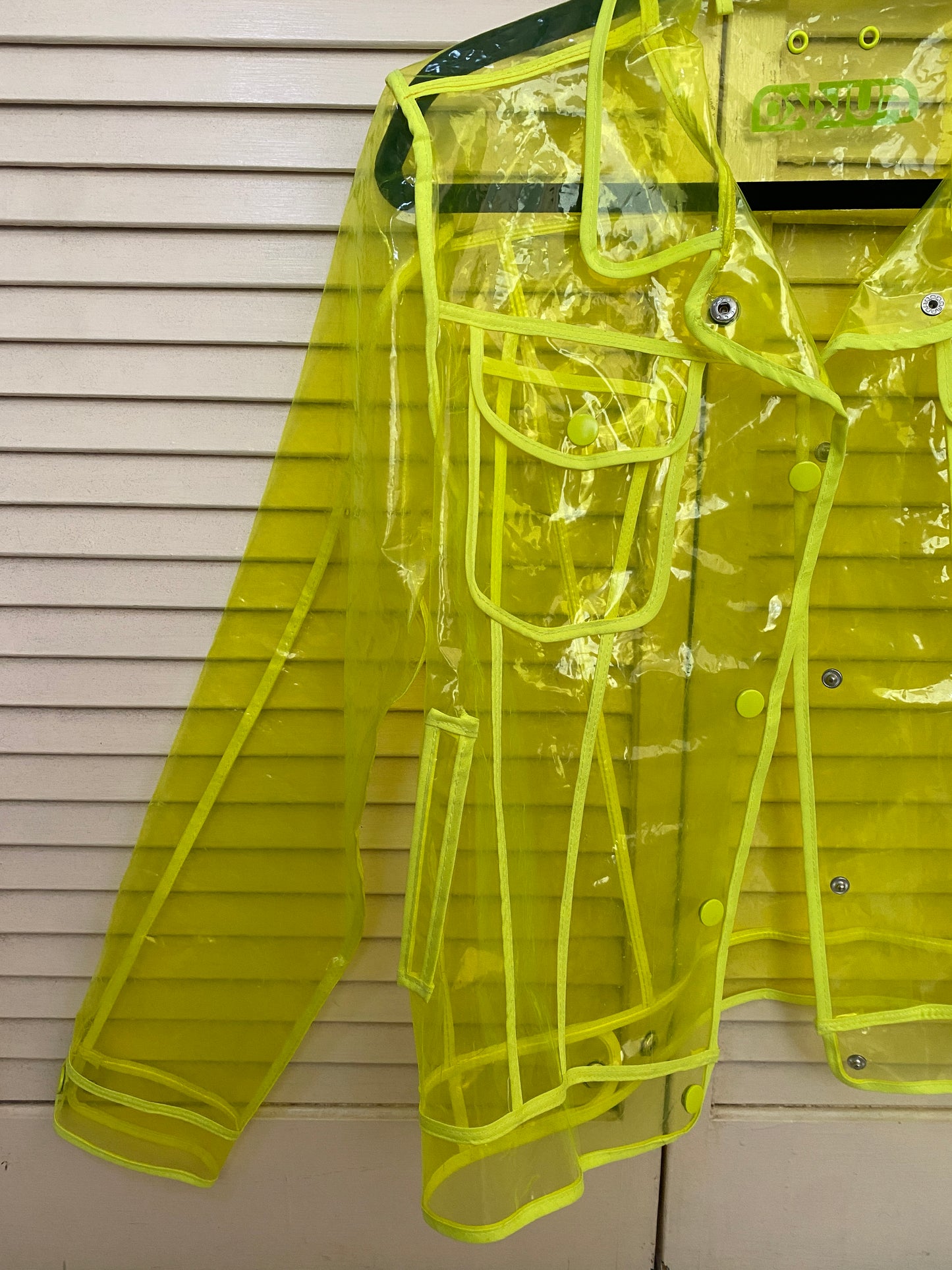 Impermeable fosforescente, Talla S