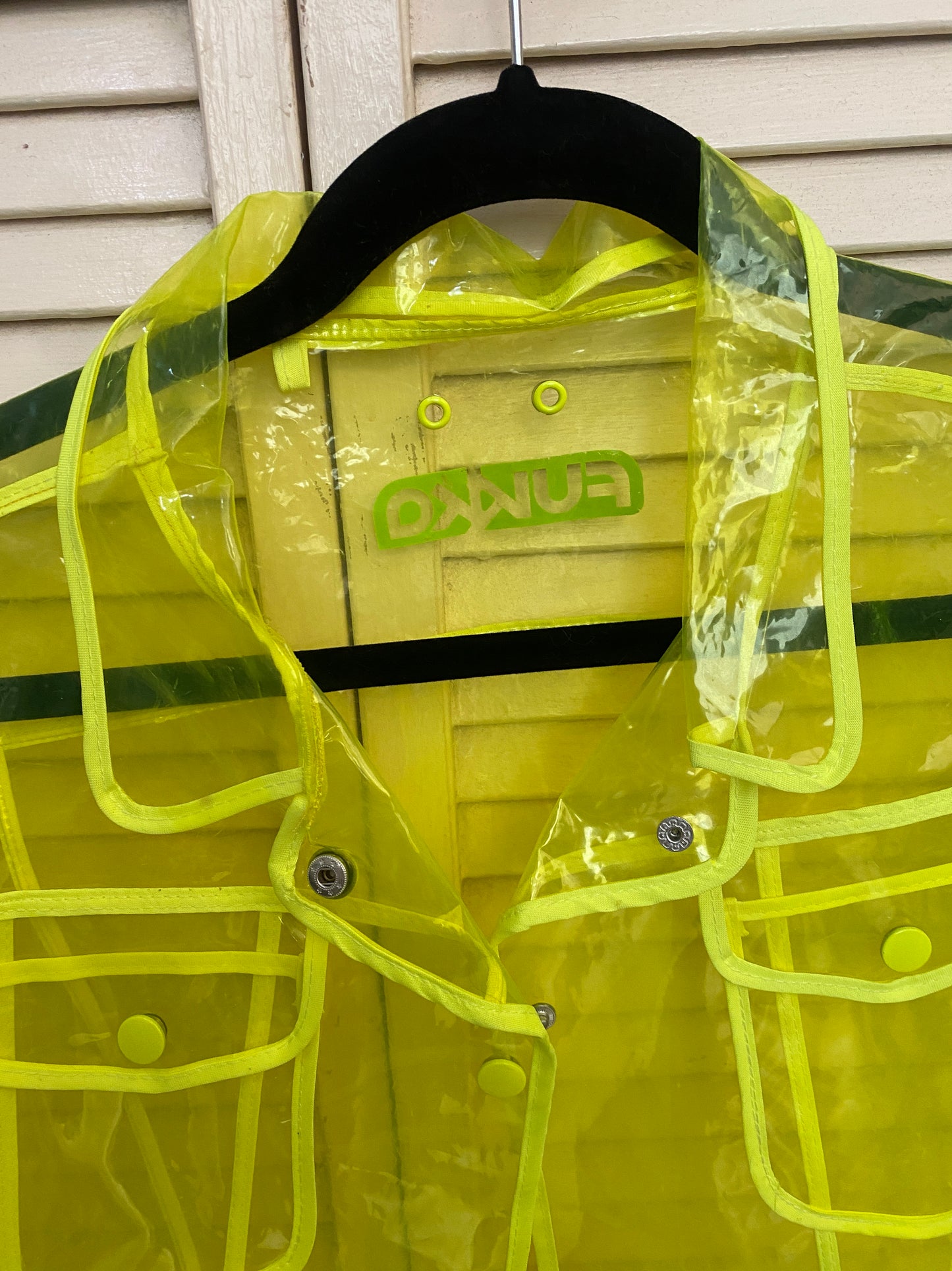 Impermeable fosforescente, Talla S