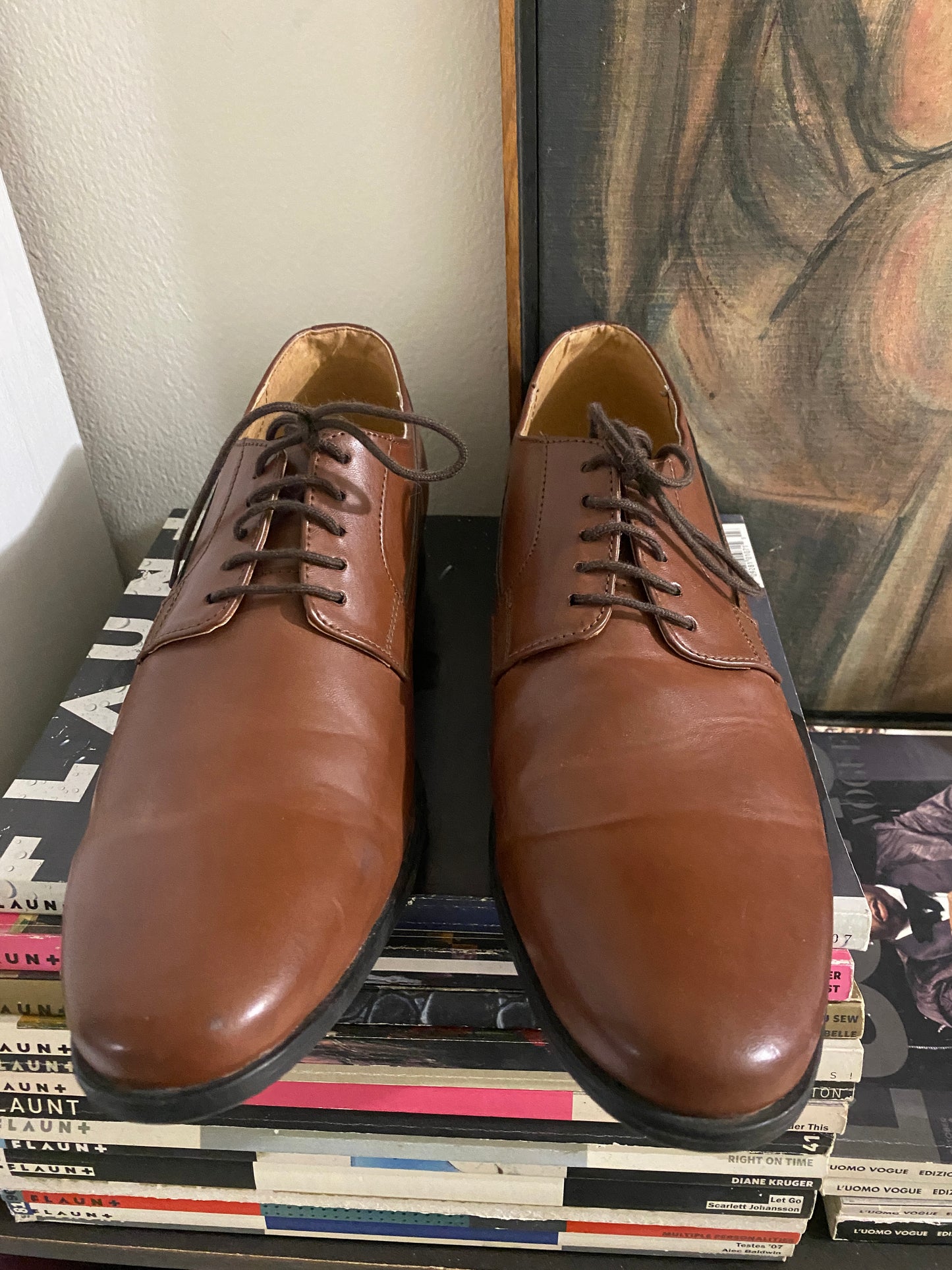 Zapato de vestir café, Talla 29Mx, Hombre