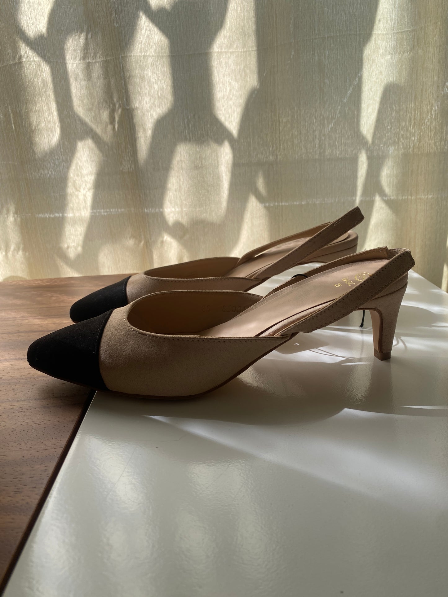 Zapato bicolor, Talla 25Mx, Mujer