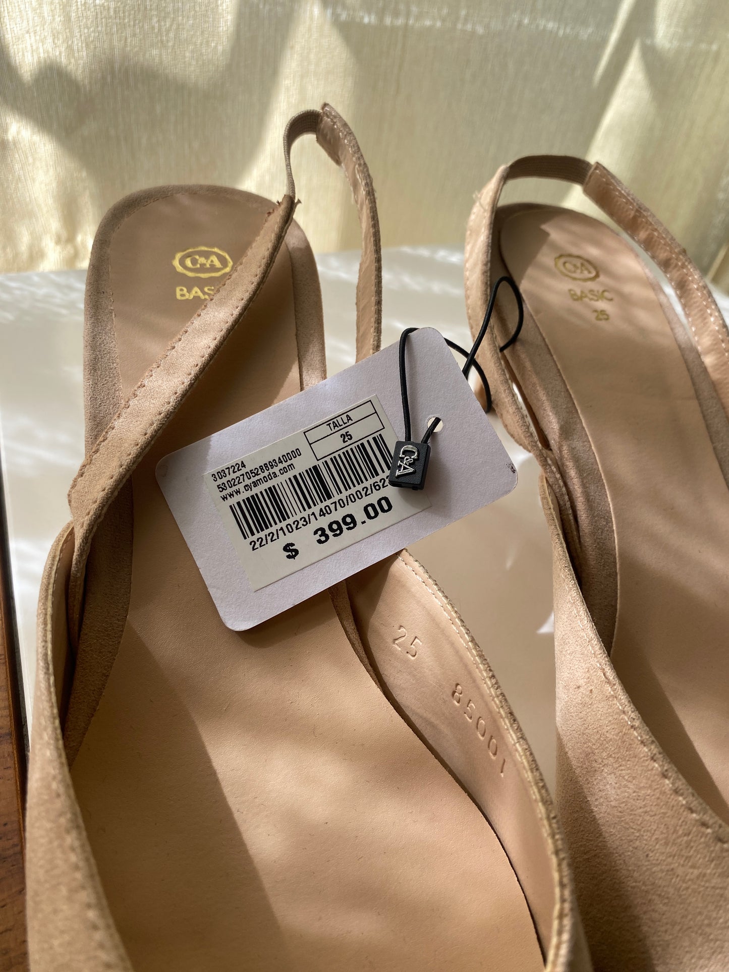 Zapato bicolor, Talla 25Mx, Mujer