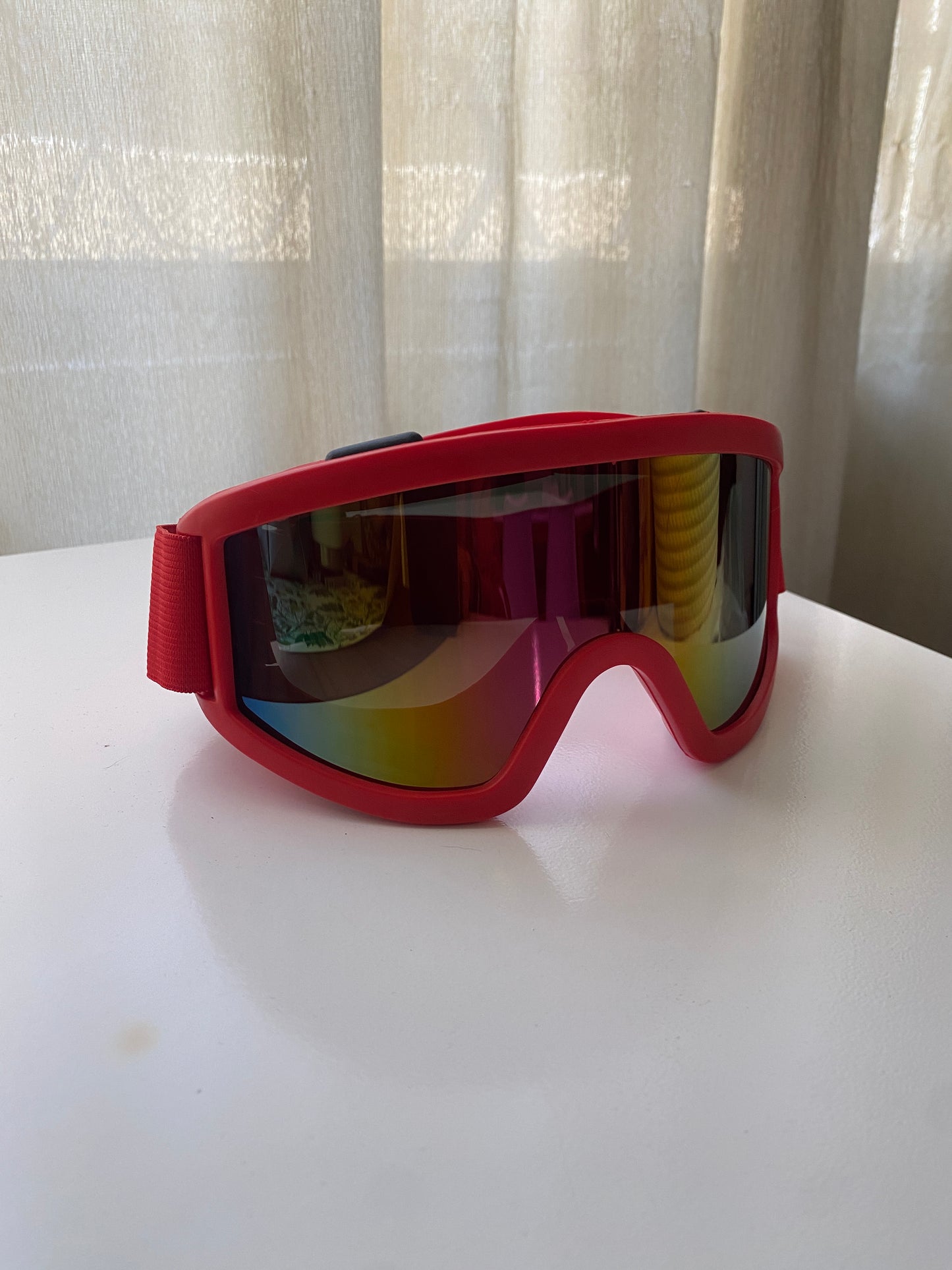 Gafas rojas con elastico, Unitalle, Unisex