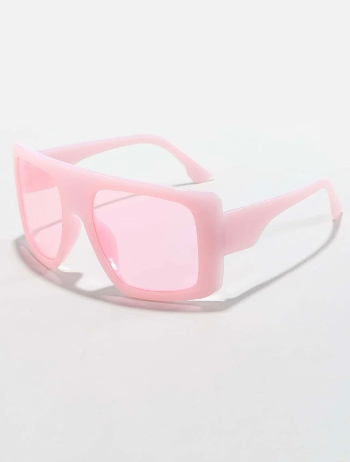 Lentes rosas oversized, Unisex