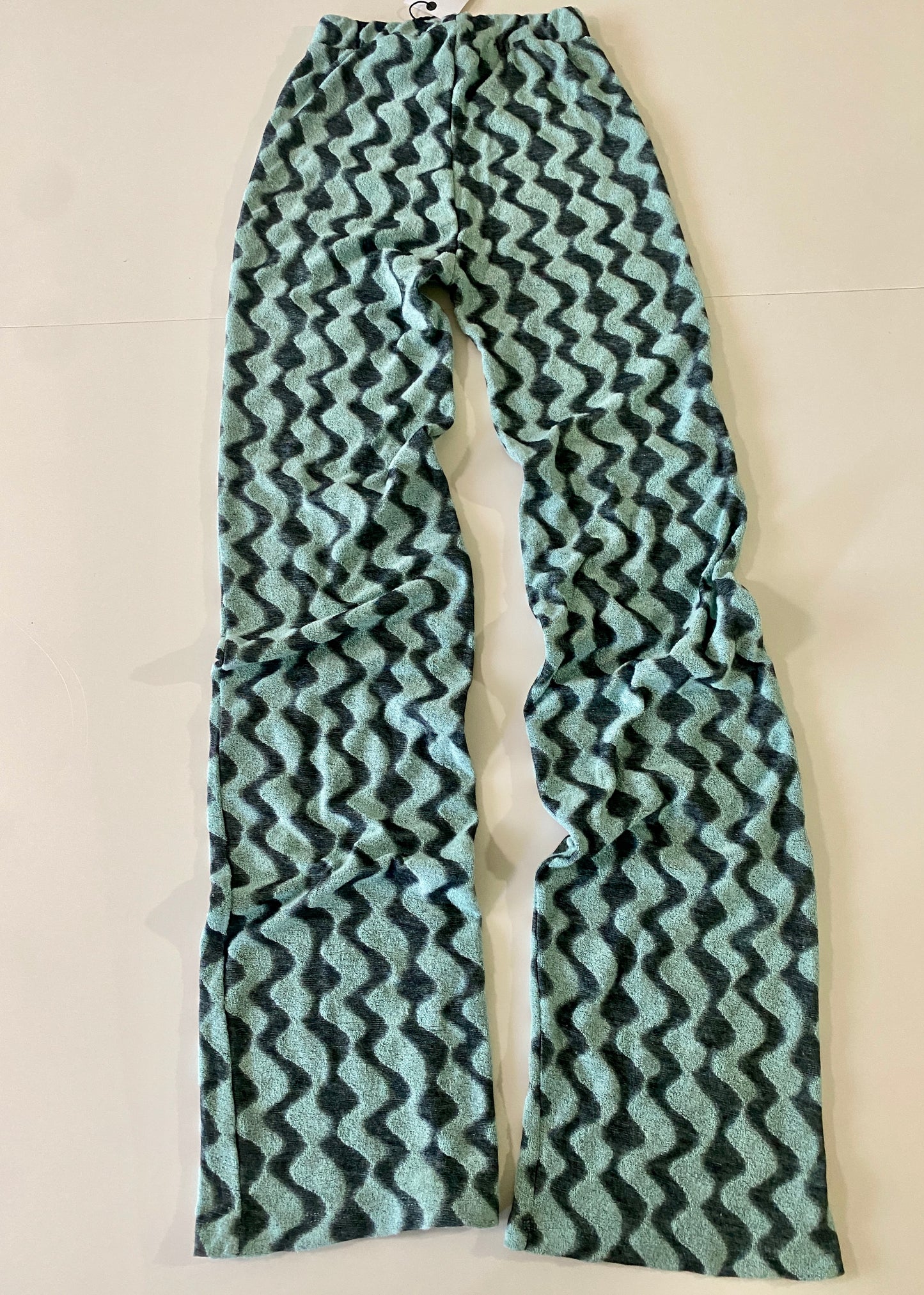 Pantalon strech con tejido de ondas, Talla XS, NWT